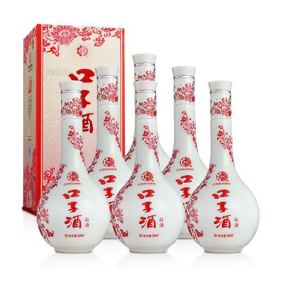 38°口子酒(红花) 500ml(6瓶装)